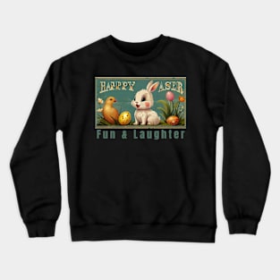 HAPPY ASER  / Fun & Laughter Crewneck Sweatshirt